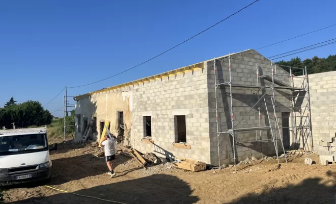 Rénovation sur fay le clos, Romans-sur-Isère, Chabert Rénov