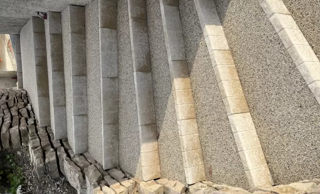 Béton désactivé , Romans-sur-Isère, Chabert Rénov