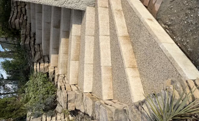 Béton désactivé , Romans-sur-Isère, Chabert Rénov