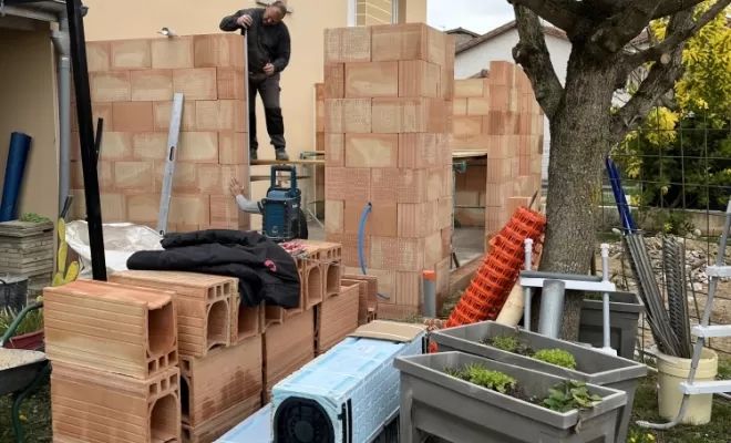 Agrandissement sur St Paul les romans , Romans-sur-Isère, Chabert Rénov