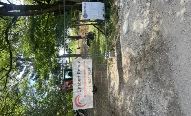 Terrassement , Romans-sur-Isère, Chabert Rénov