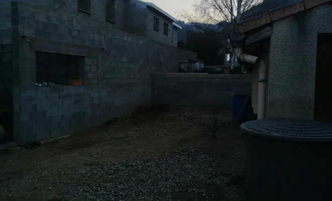 Garage sur St Vincent de la commanderie, Romans-sur-Isère, Chabert Rénov