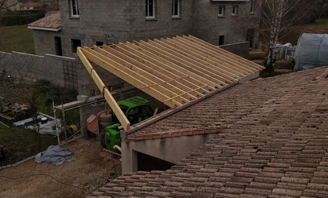 Garage sur St Vincent de la commanderie, Romans-sur-Isère, Chabert Rénov