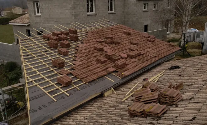 Garage sur St Vincent de la commanderie, Romans-sur-Isère, Chabert Rénov