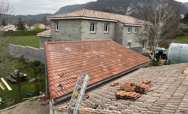 Garage sur St Vincent de la commanderie, Romans-sur-Isère, Chabert Rénov