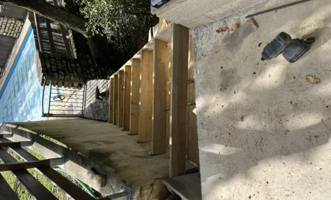 Création d’un escalier extérieur , Romans-sur-Isère, Chabert Rénov