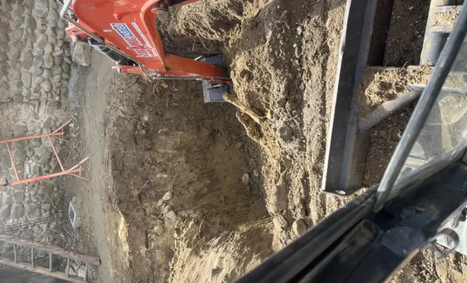 Création d’un puits perdu , Romans-sur-Isère, Chabert Rénov