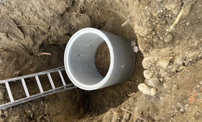 Création d’un puits perdu , Romans-sur-Isère, Chabert Rénov