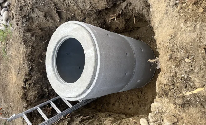 Création d’un puits perdu , Romans-sur-Isère, Chabert Rénov