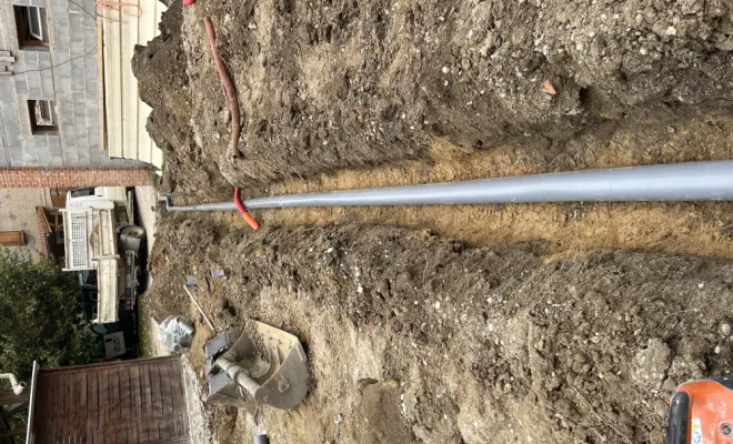 Création d’un puits perdu , Romans-sur-Isère, Chabert Rénov