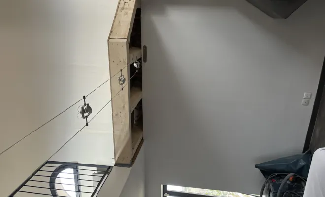 Modifications de mezzanine et création d’ouverture, Romans-sur-Isère, Chabert Rénov