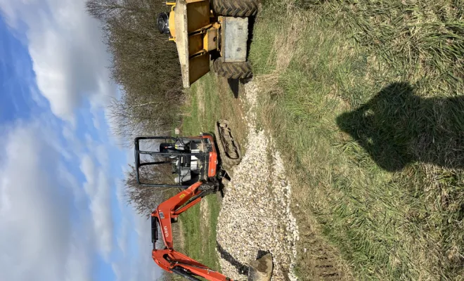 Terrassement , Romans-sur-Isère, Chabert Rénov
